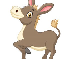 280x235 Donkey Vector