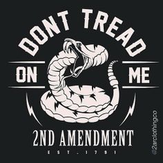 Dont Tread On Me Snake Vector
