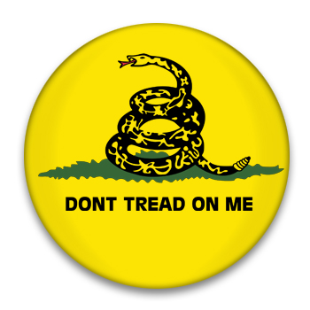 350x350 Gadsden Flag Clip Art