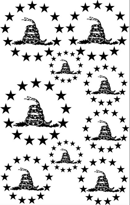 420x659 Don't Tread Stencil Vector Pack