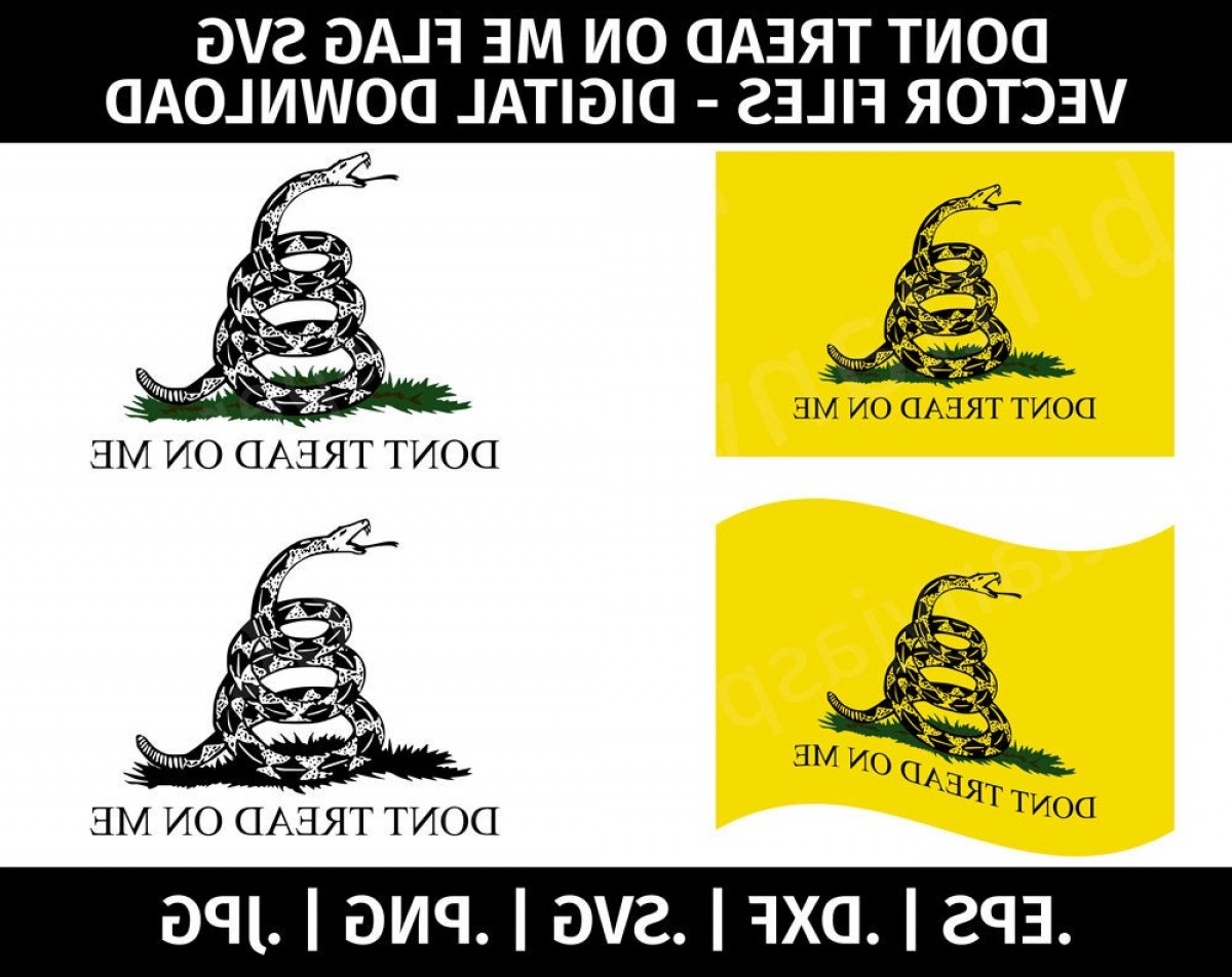 1200x952 Dont Tread On Me Vector Art Cqrecords