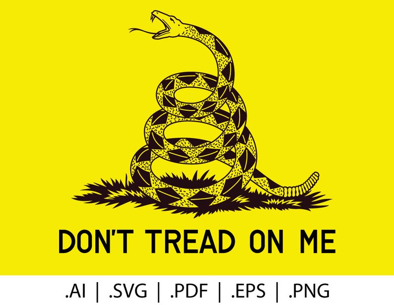 Dont Tread On Me Vector at Vectorified.com | Collection of Dont Tread
