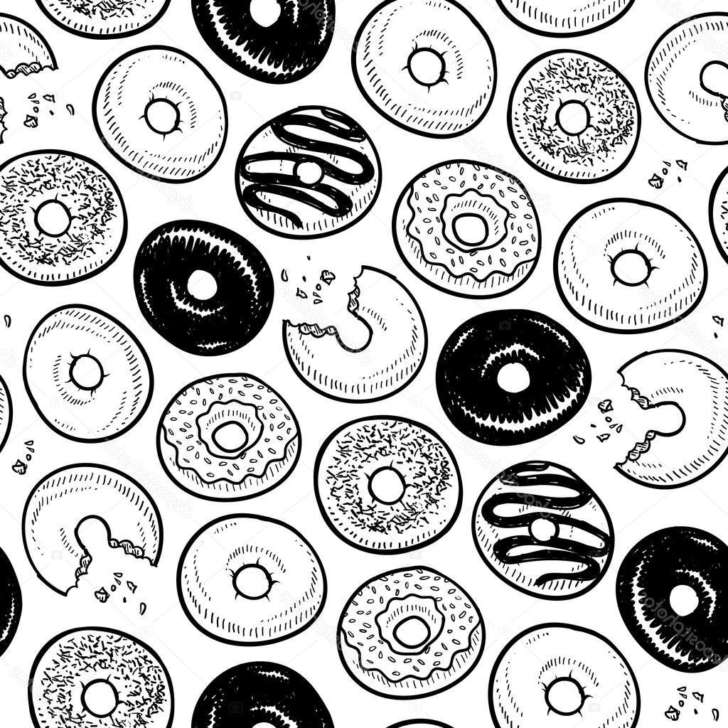 1024x1024 Image Result For Doughnuts Vector Food Prints