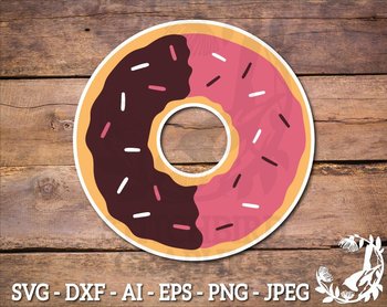 350x278 Donut Instant Download, Vector Art, Commercial Use