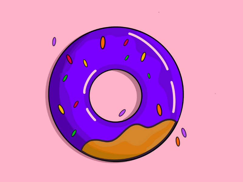 800x600 Donut Vector