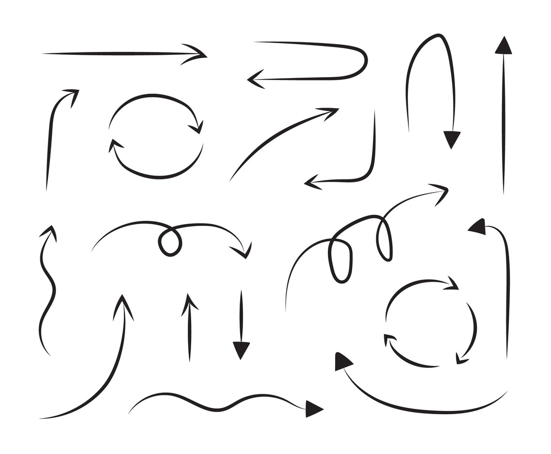 Doodle Arrow Vector