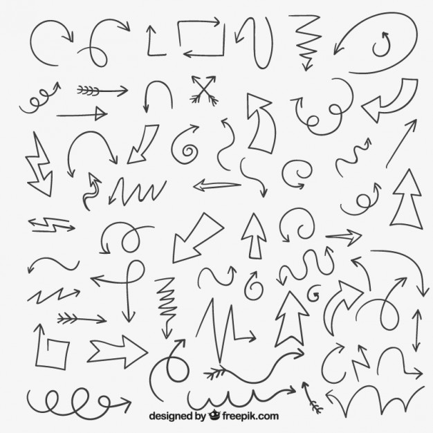 626x626 Arrow Sketched Vectors, Photos And Free Download