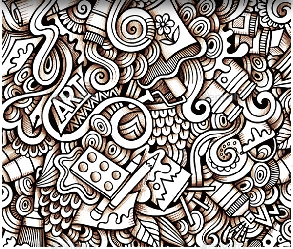 Doodle Art Vector at Collection of Doodle Art Vector