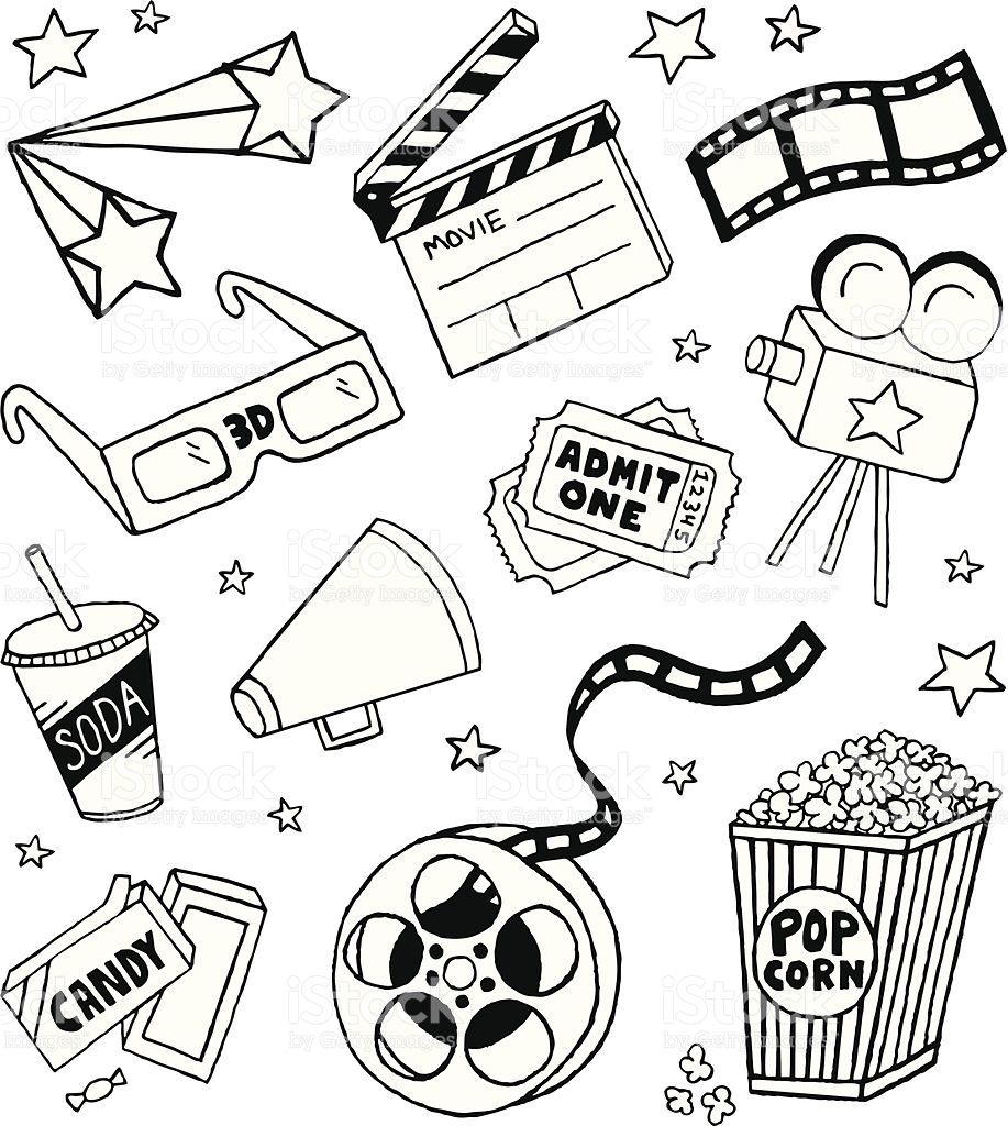 917x1024 A Movie Themed Doodle Page Doodles Doodle Pages, Bullet