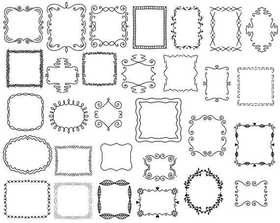 Doodle Frame Vector