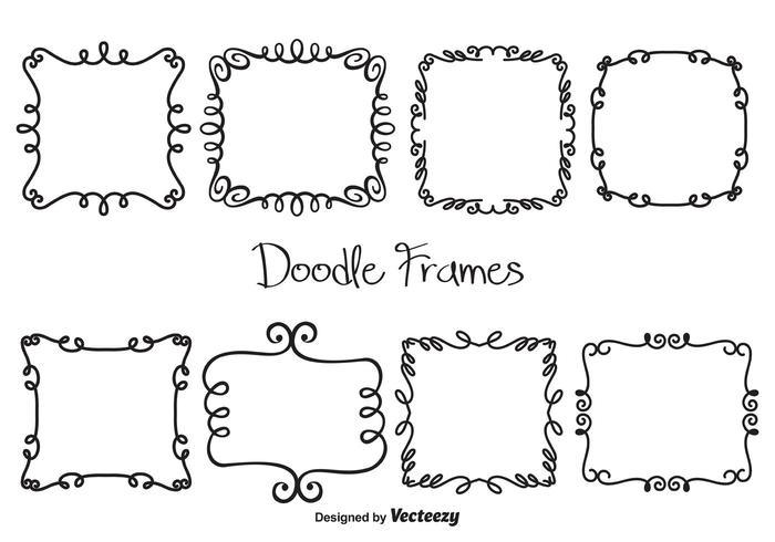 Vector Doodle Frames 700x490 Vector Doodle Frames