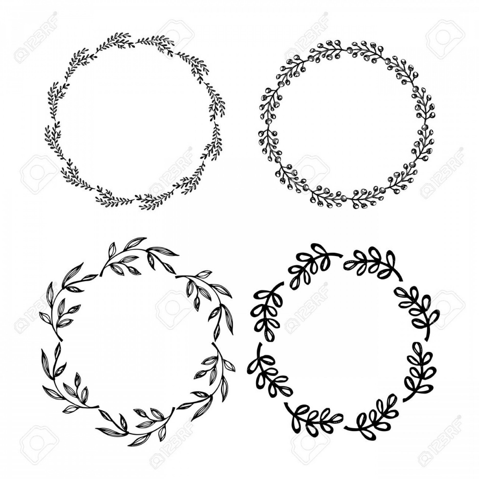 Circle Floral Frame Vector Hoodamathrun 1872x1872 Circle Floral Frame Vector Hoodamathrun