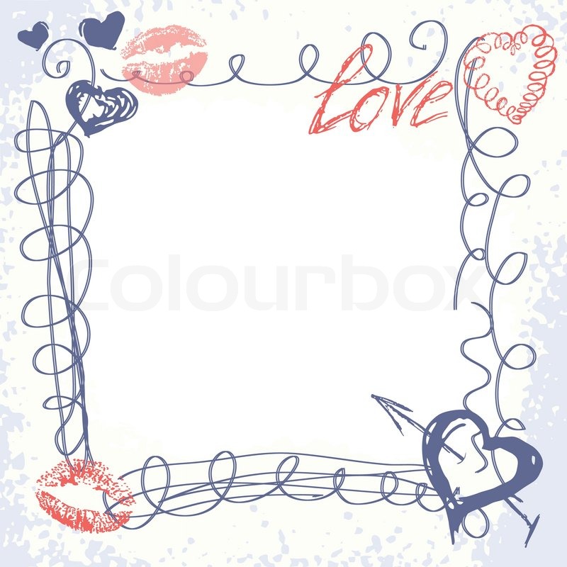 Cute Hand Drawn Doodle Frame Vector Stock Vector Colourbox 800x800 Cute Hand Drawn Doodle Frame Vector Stock Vector Colourbox