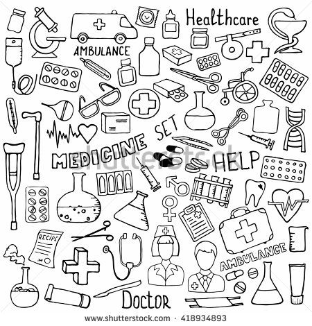 Hand Drawn Medicine Icon Set Medical Sketched Collection 450x470 Hand Drawn Medicine Icon Set Medical Sketched Collection