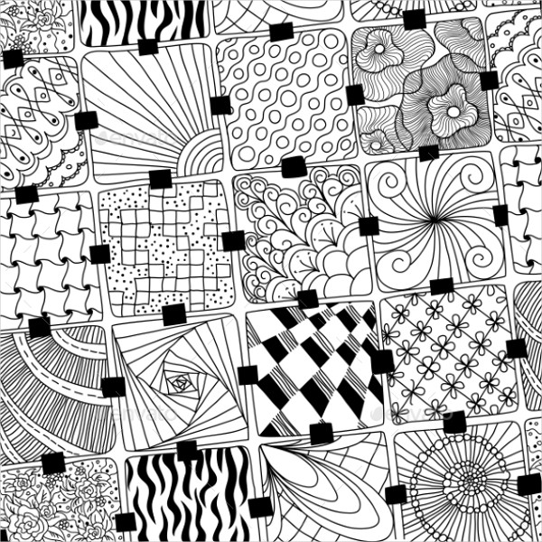 600x600 Doodle Patterns, Photoshop Patterns Freecreatives