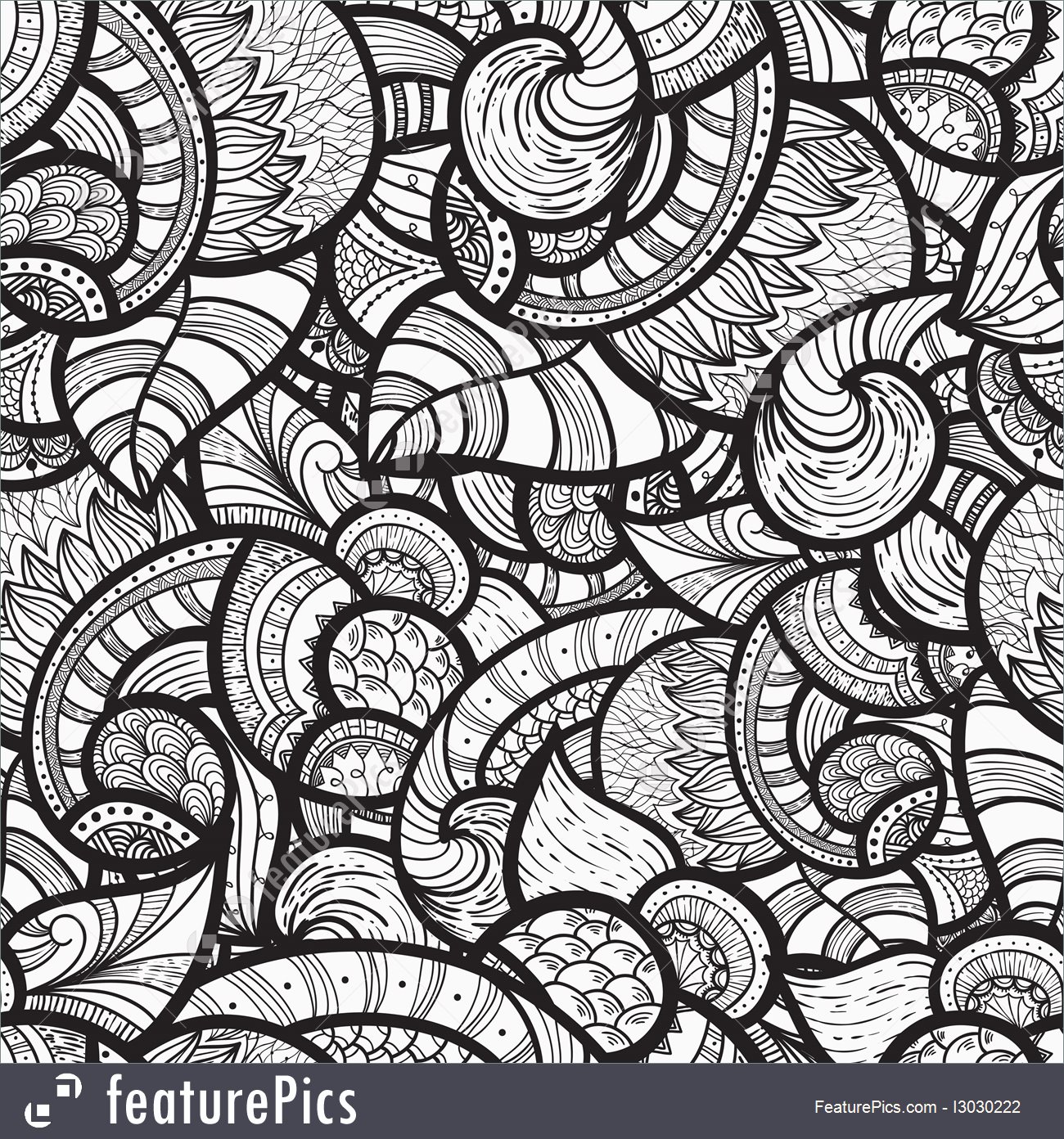 Doodle Pattern Vector at Vectorified.com | Collection of Doodle Pattern ...