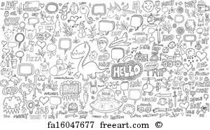 300x186 Free Art Print Of Dump Truck Vector Sketch Doodle Dump Truck