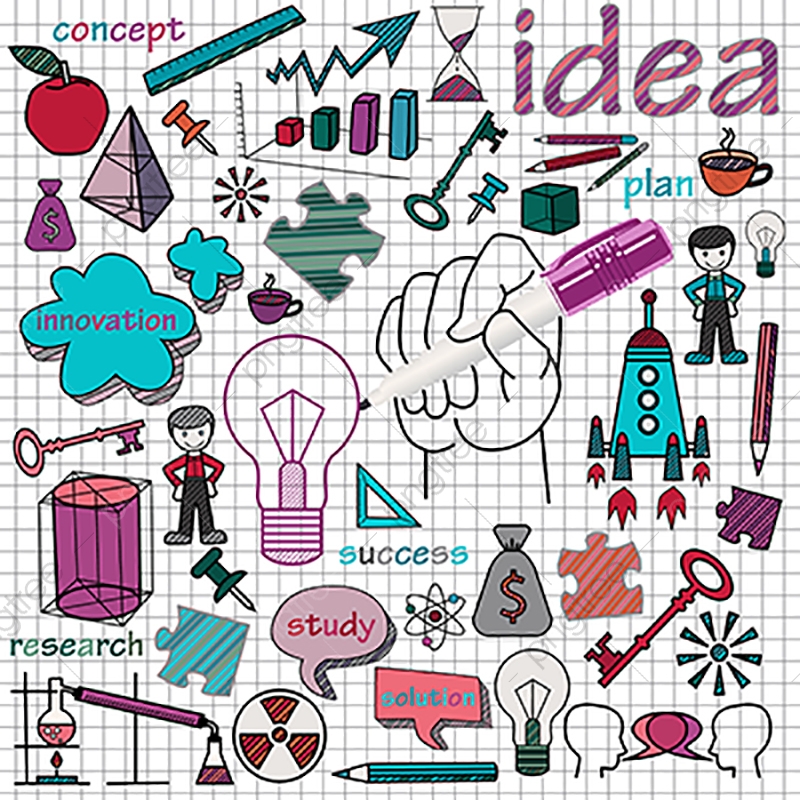 800x800 Vector Doodle Set Of Icons Symbol Idea, Doodle, Sketch, Doodles