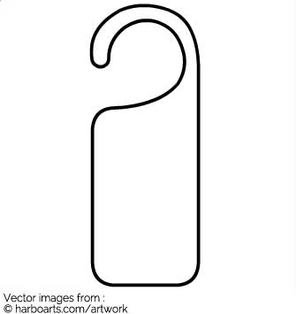 Door Hanger Vector at Vectorified.com | Collection of Door Hanger ...