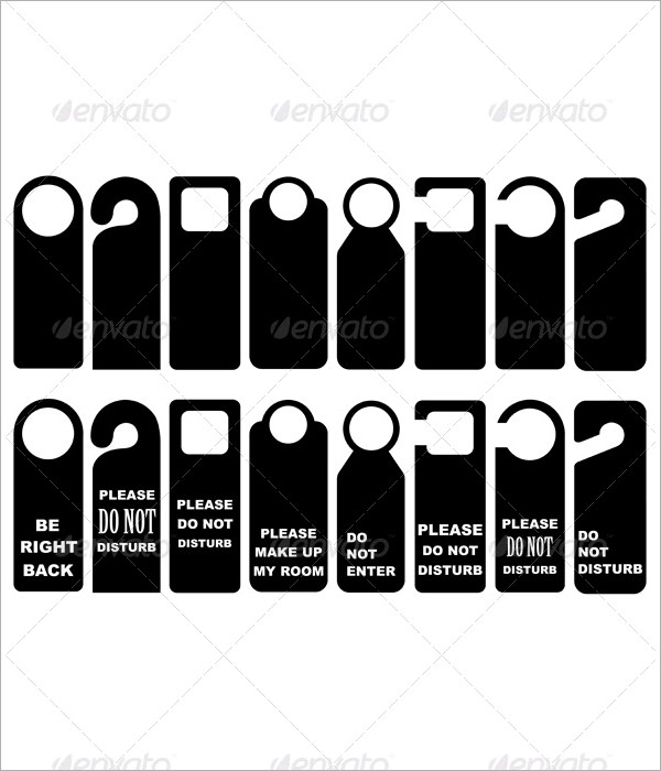 600x700 Free Door Hangers Vector Pdf