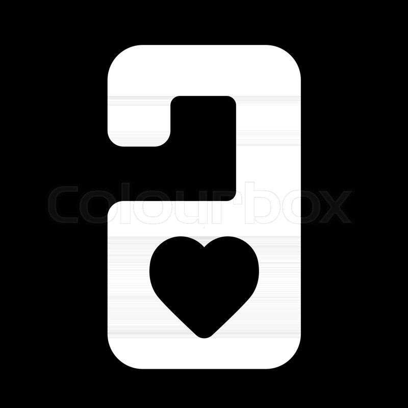 800x800 Do Not Disturb Door Hanger Vector Stock Vector Colourbox