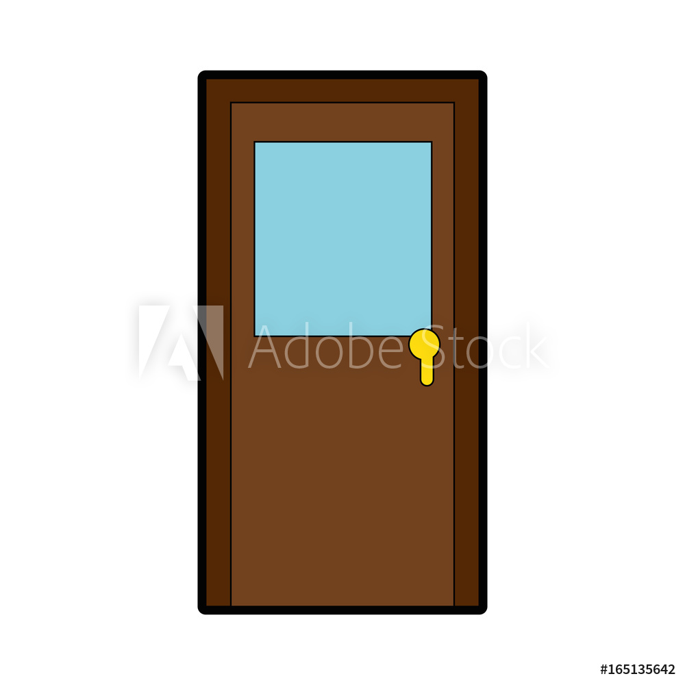 Photo Art Print Door Icon Over White Background Vector 1000x1000 Photo Art Print Door Icon Over White Background Vector