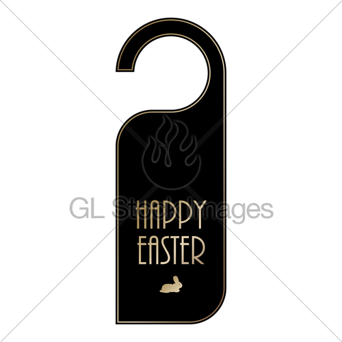 500x500 Easter Door Knob, Vector, Gl Stock Images