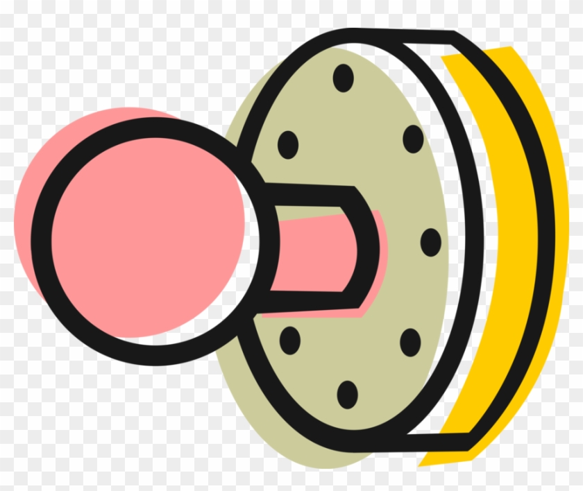 840x708 Vector Illustration Of Door Knob Or Door Handle Manually