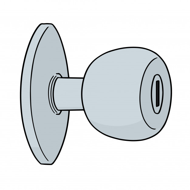 626x626 Vector Of Door Knob Vector Premium Download