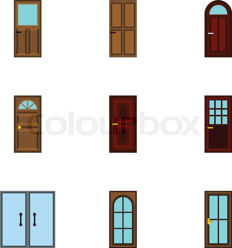 748x800 Door Icon Vector