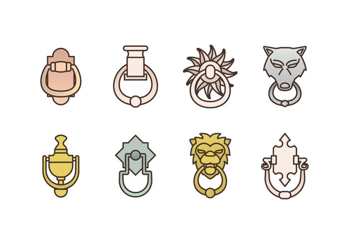 700x490 Free Door Knocker Vector