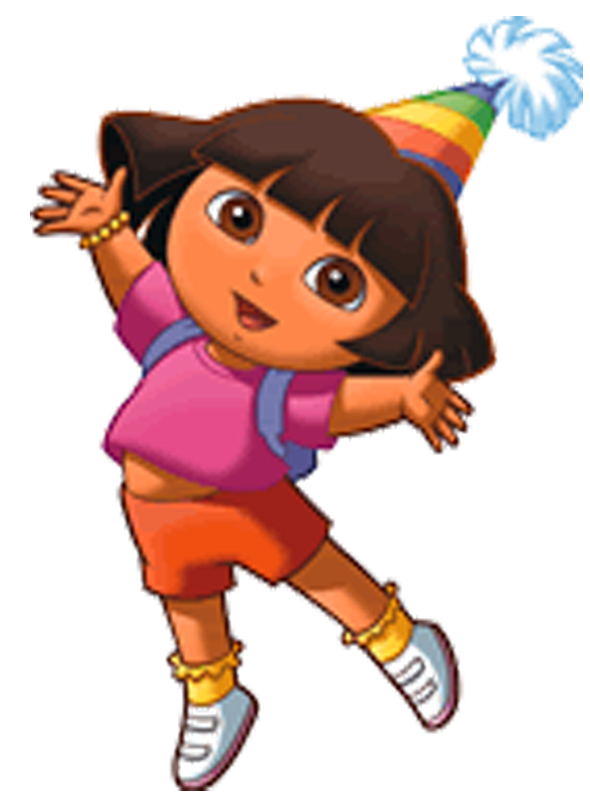 590x803 Dora The Explorer Birthday Png Vector, Clipart