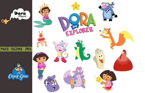 Dora The Explorer Vector At Collection Of Dora The