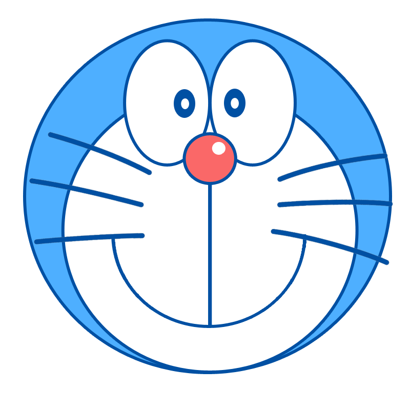 800x800 Doraemon Vector