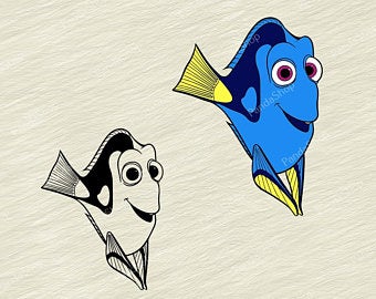 340x270 Finding Dory Vector Etsy