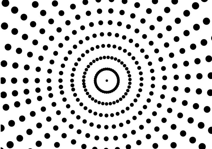 700x490 Dot Pattern Free Vector Art