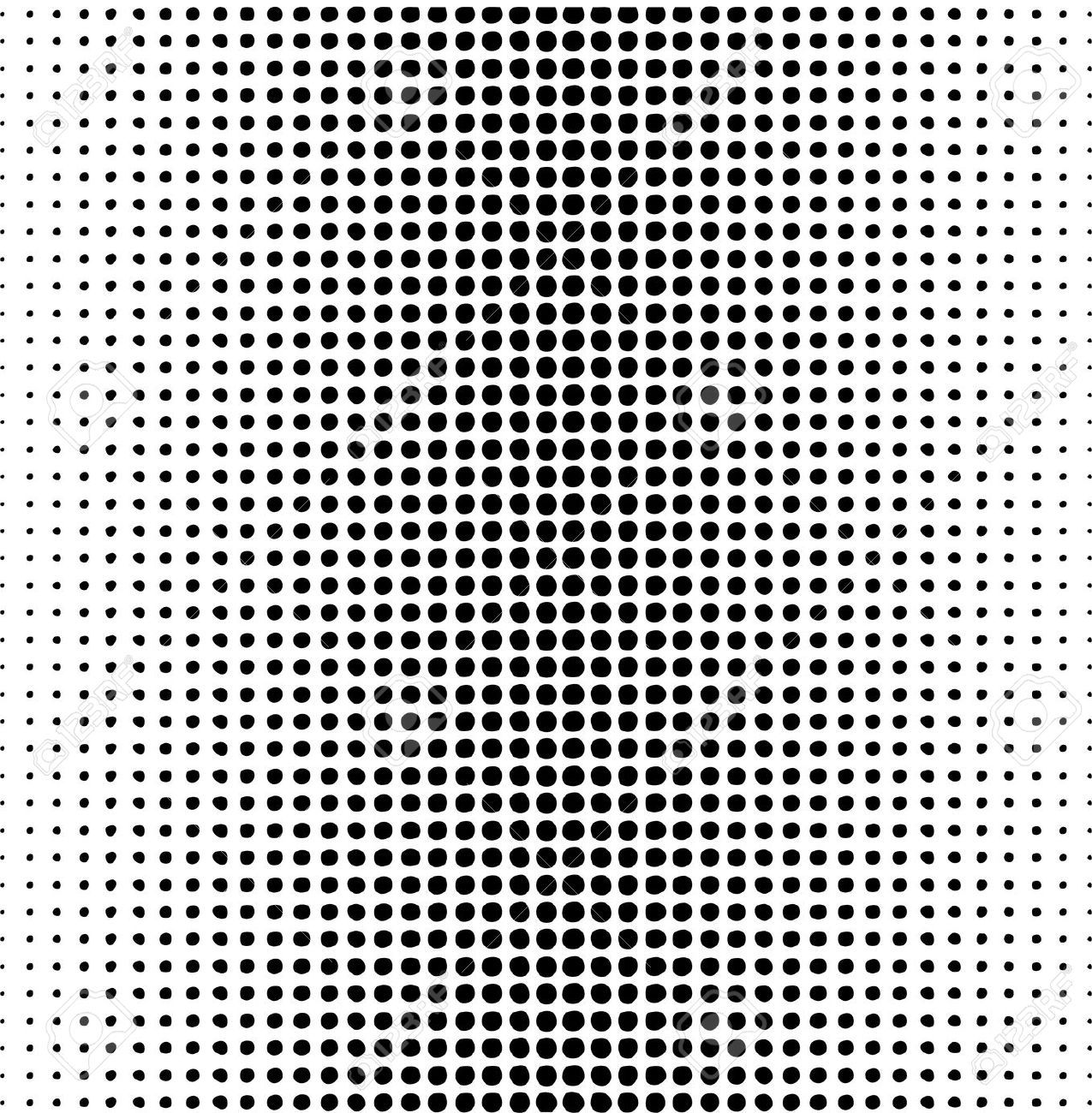 1275x1300 Stock Vector Design Inspiration In Halftone Pattern, Dot