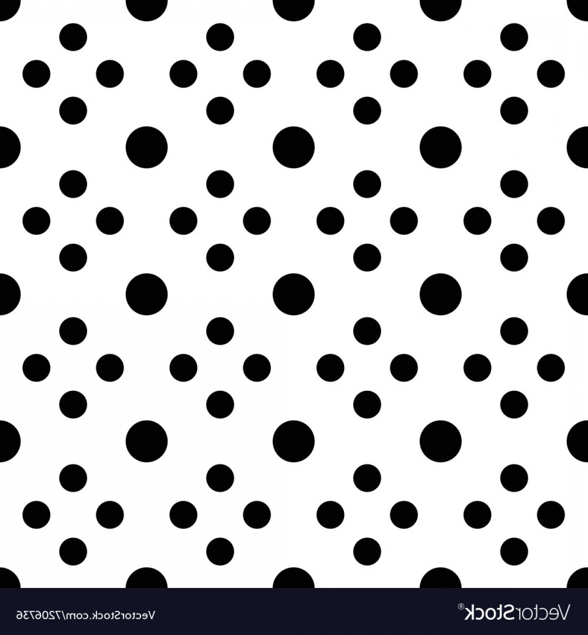 1200x1296 Big And Small Unusual Polka Dot Seamless Pattern Vector Cqrecords