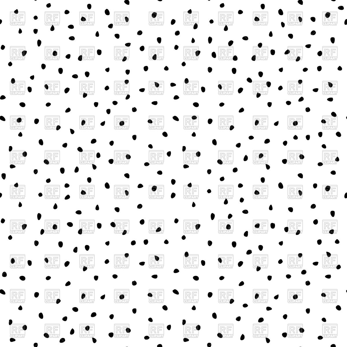 1200x1200 Seamless Pattern With Random Dots