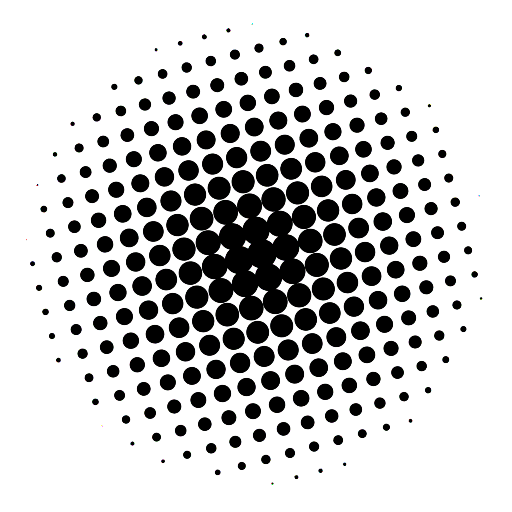 512x512 Comic Book Dots Png Vector, Clipart