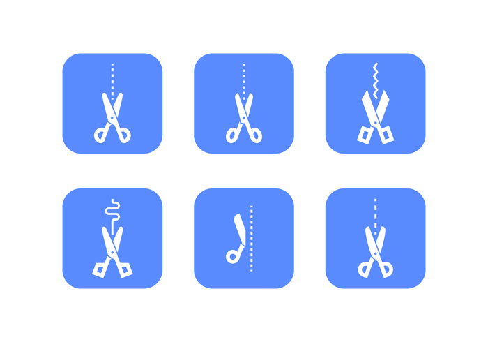 Scissors And Dotted Line Vectors 700x490 Scissors And Dotted Line Vectors
