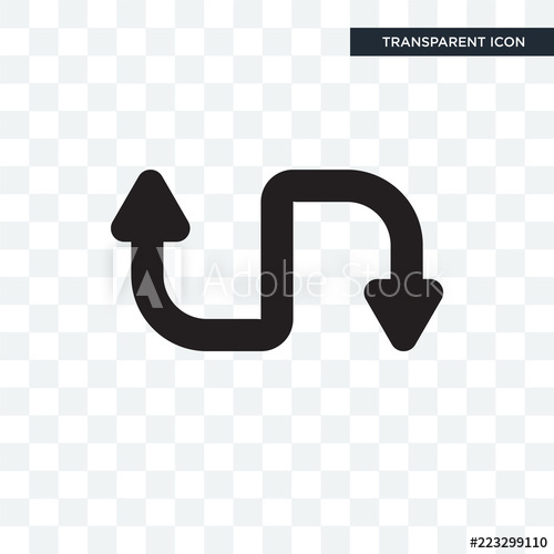 Double Arrow Vector Icon Isolated On Transparent Background 500x500 Double Arrow Vector Icon Isolated On Transparent Background