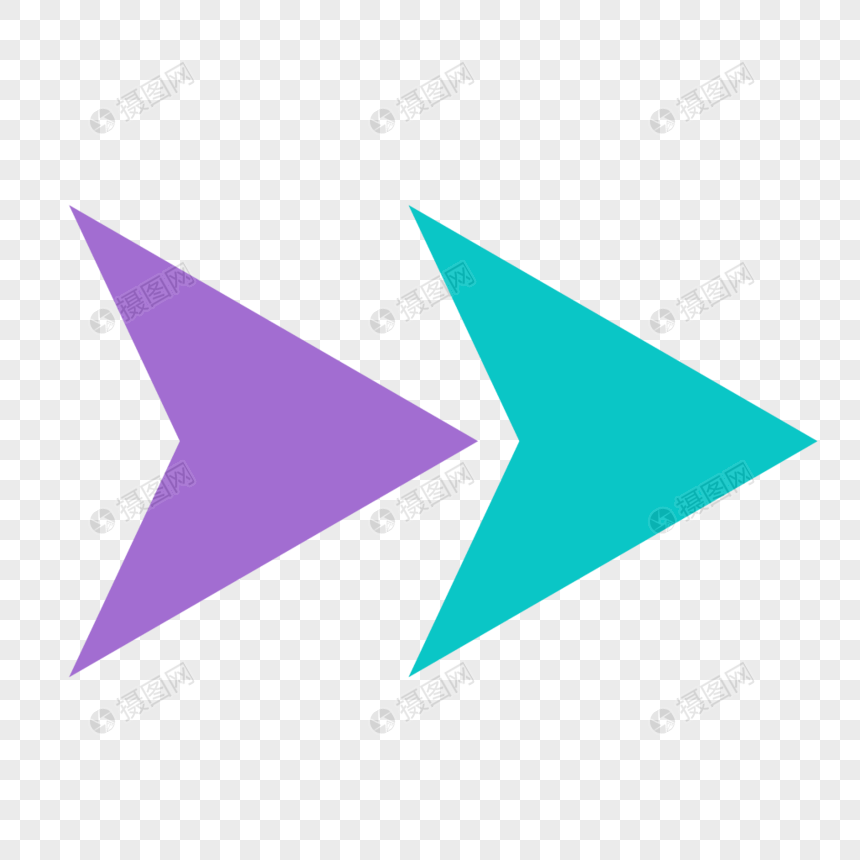 Color Creative Purple Green Double Arrow Vector Material Png 860x860 Color Creative Purple Green Double Arrow Vector Material Png