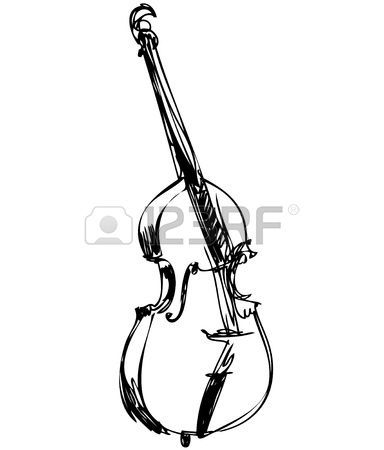 384x450 Stock Vector Art Violin, Orchestra, Musicals