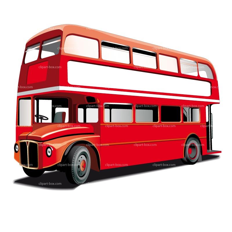 Double Decker Bus Vector