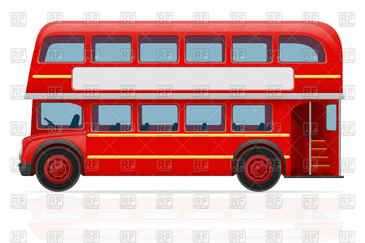 Double Decker London Bus Vector Image Of Transportation 1200x800 Double Decker London Bus Vector Image Of Transportation
