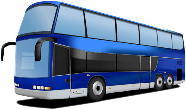 Double Decker Bus Vector Free Vector Download 600x352 Double Decker Bus Vector Free Vector Download