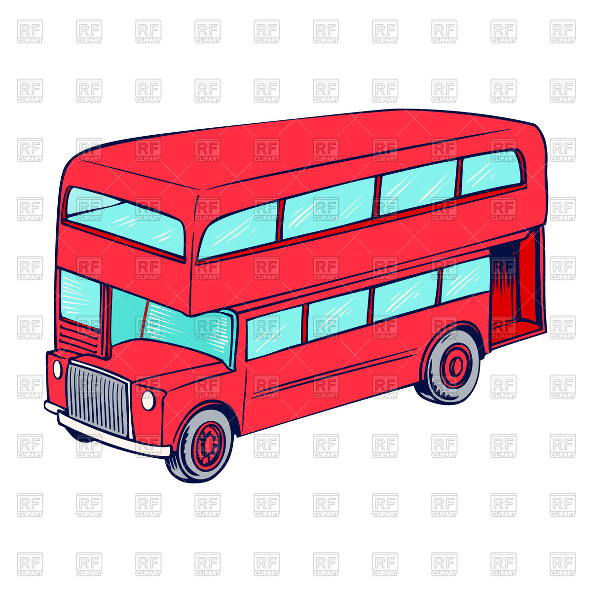 Double Decker Red Bus Vector Image Of Transportation Zhukovskyi 1200x1200 Double Decker Red Bus Vector Image Of Transportation Zhukovskyi