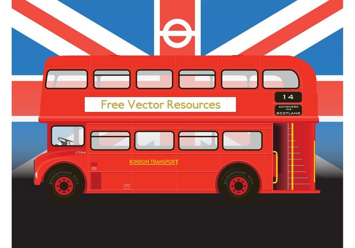 Red Double Decker Bus Vector Free Vectors Ui Download 700x490 Red Double Decker Bus Vector Free Vectors Ui Download