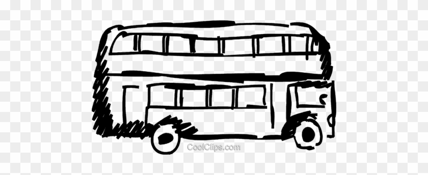 Double Decker Bus Royalty Free Vector Clip Art Illustration 840x344 Double Decker Bus Royalty Free Vector Clip Art Illustration